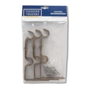 22mm Gothic Double Brackets-3 Pack Bronze