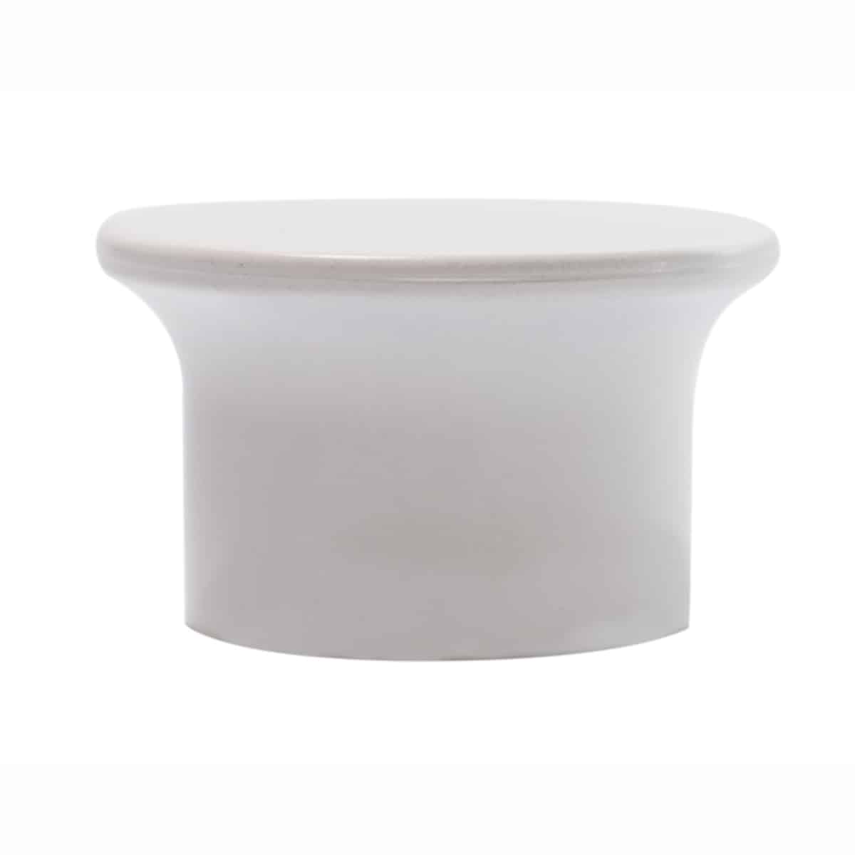34mm End Cap- White
