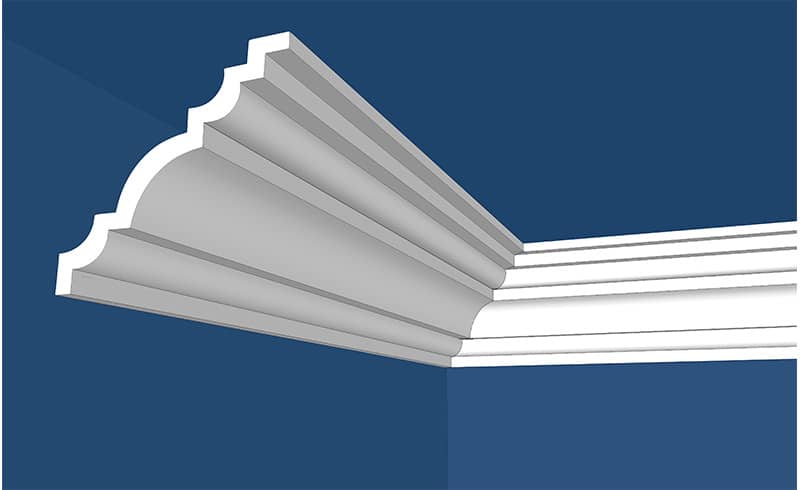 BR01 XPS Cornice - 8m Pack (4 x 2m length) 1 |