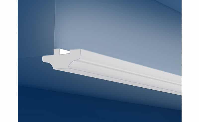 LED Ready Bulkhead Trim 02 XPS - 4m Pack (2 x 2m lengths) 1 |