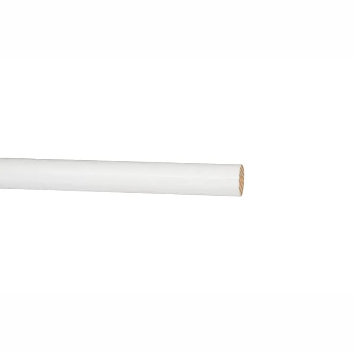 34mm Classic Pole White