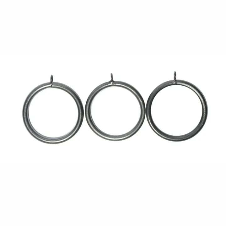 50mm Curtain Rings - Gun Metal