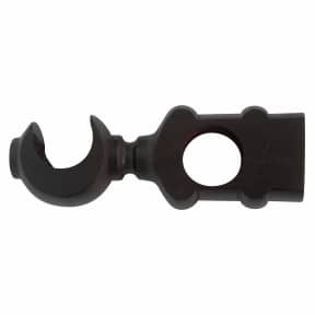 34mm Classic Double Bracket Dark Stain