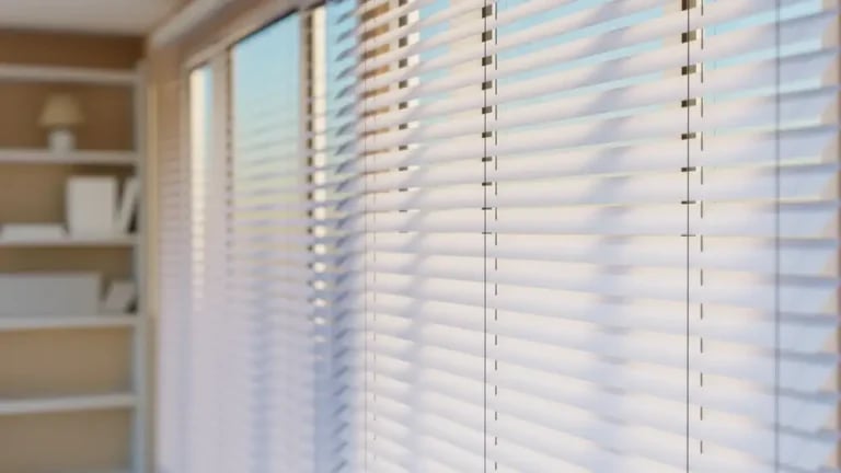 TRIM TO FIT BLINDS – 25MM ALUMINIUM VENETIAN BLINDS