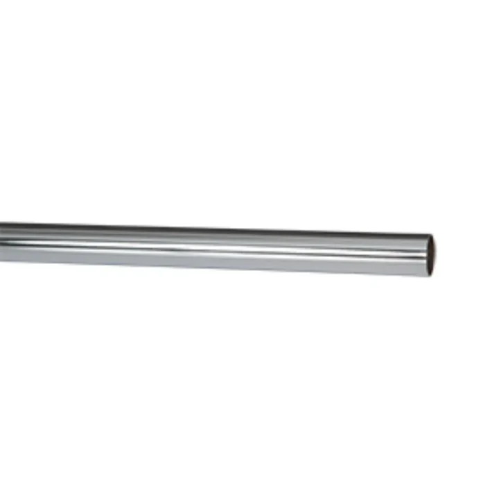 CURTAIN POLE-28MM CHROME