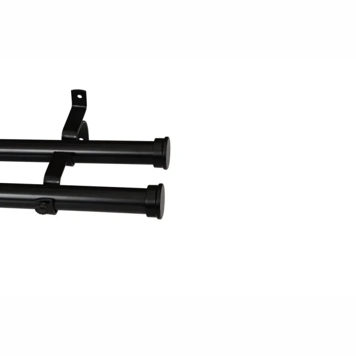 Promotions 197 CURTAIN POLE-28MM GYPSEY DOUBLE POLE SET-END CAP