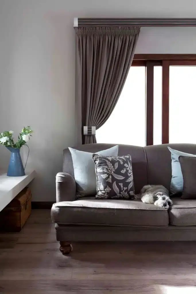 Curtain Tracks, Curtain Poles & Curtain Hardware Accessories 3 105 Pelmet Pole Lifestyle Image