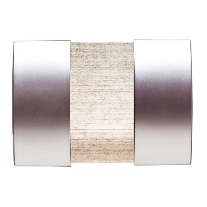 105mm Curtain Holdback - German Silver