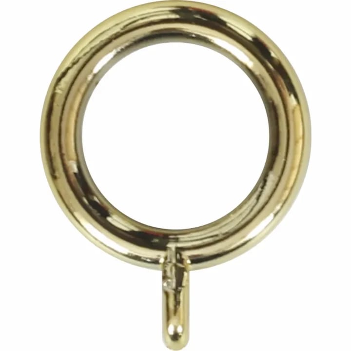 16mm Curtain Rings - Brass