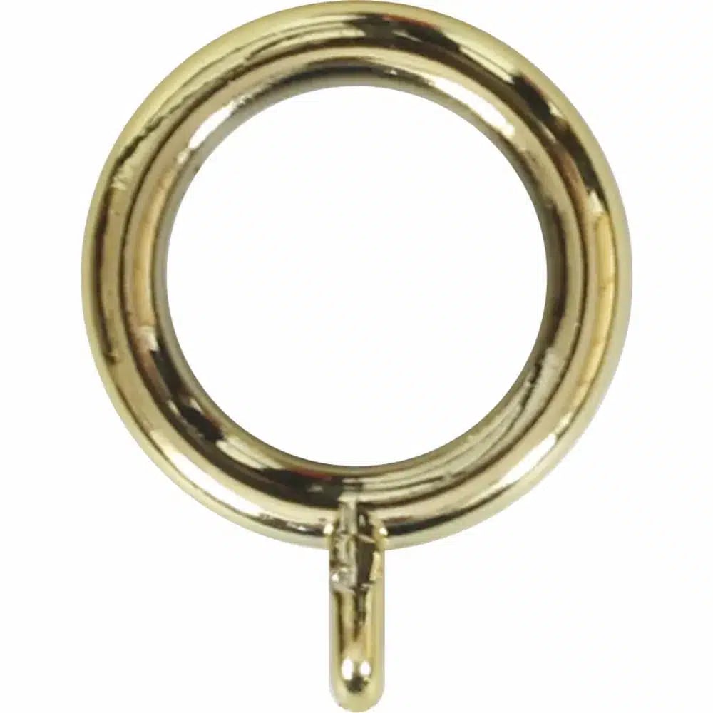 16mm Curtain Rings - Brass