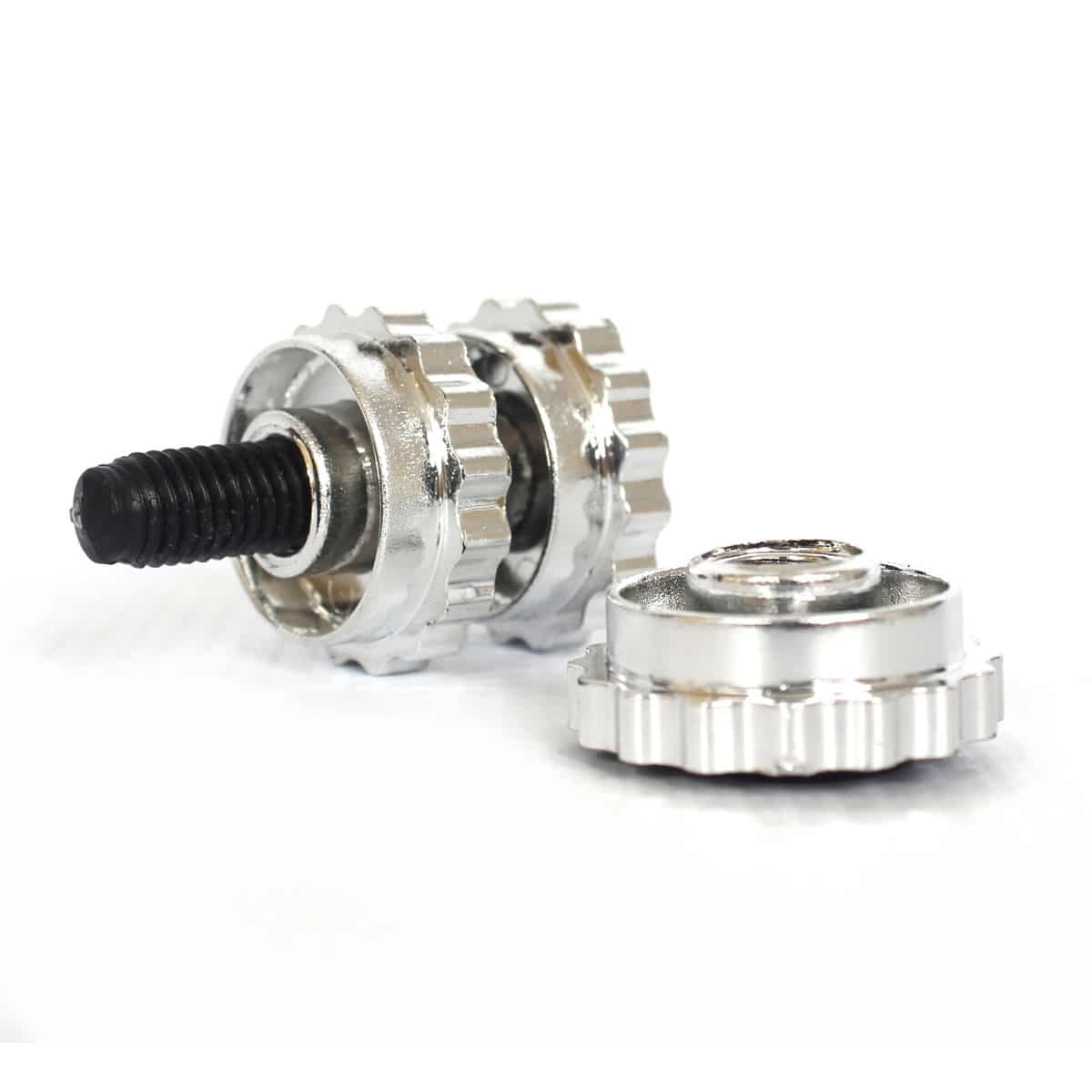 19mm Curtain Pole Universal Brackets - Chrome 1 UNIVERSAL BRACKET-19MM CHROME