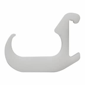 CURTAIN TRACK ACCESSORY-RACER MULTI CLIPS-WHITE