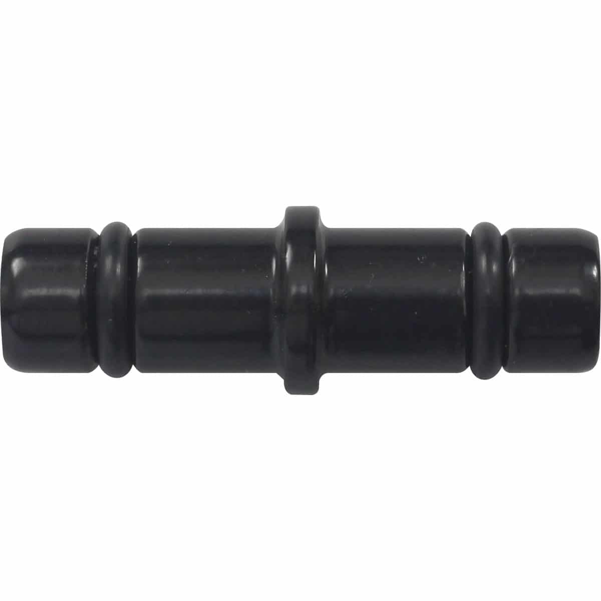 22mm Gothic Curtain Pole Centre Joiner - Black 1 22mm Gothic Curtain Pole Centre Joiner - Black