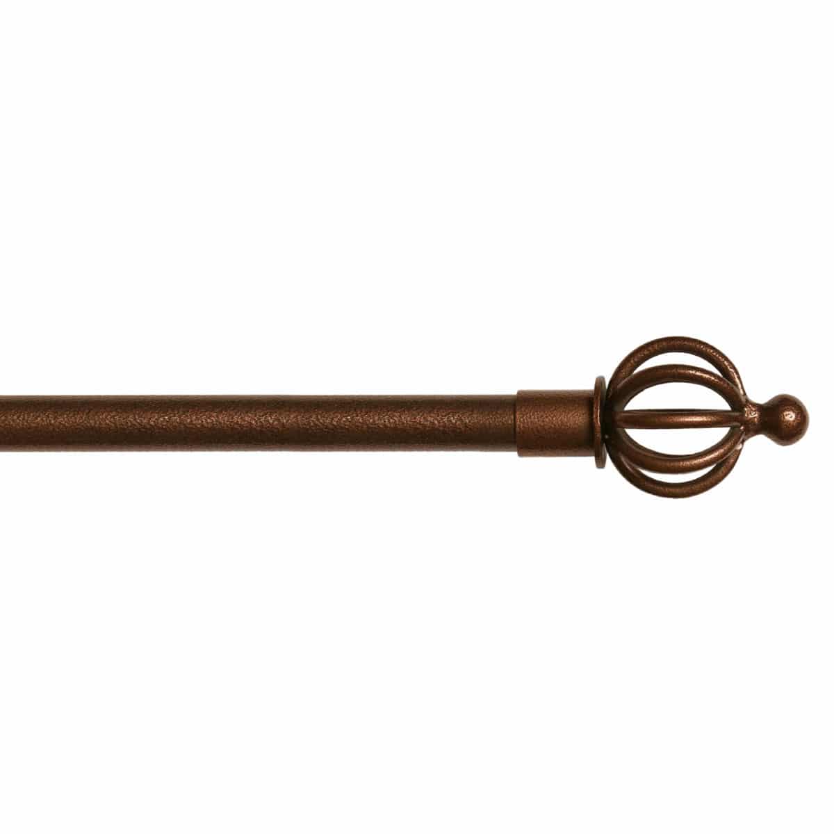 22mm Chariot Curtain Pole - Copper - Image 2
