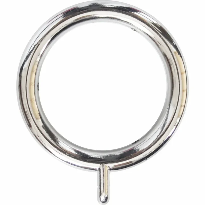 28mm Curtain Rings - Chrome
