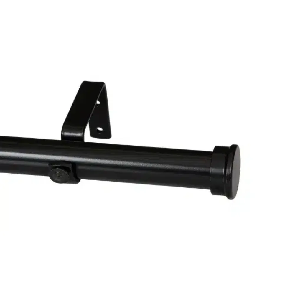 32mm Elements Single Pole Set End Cap-black