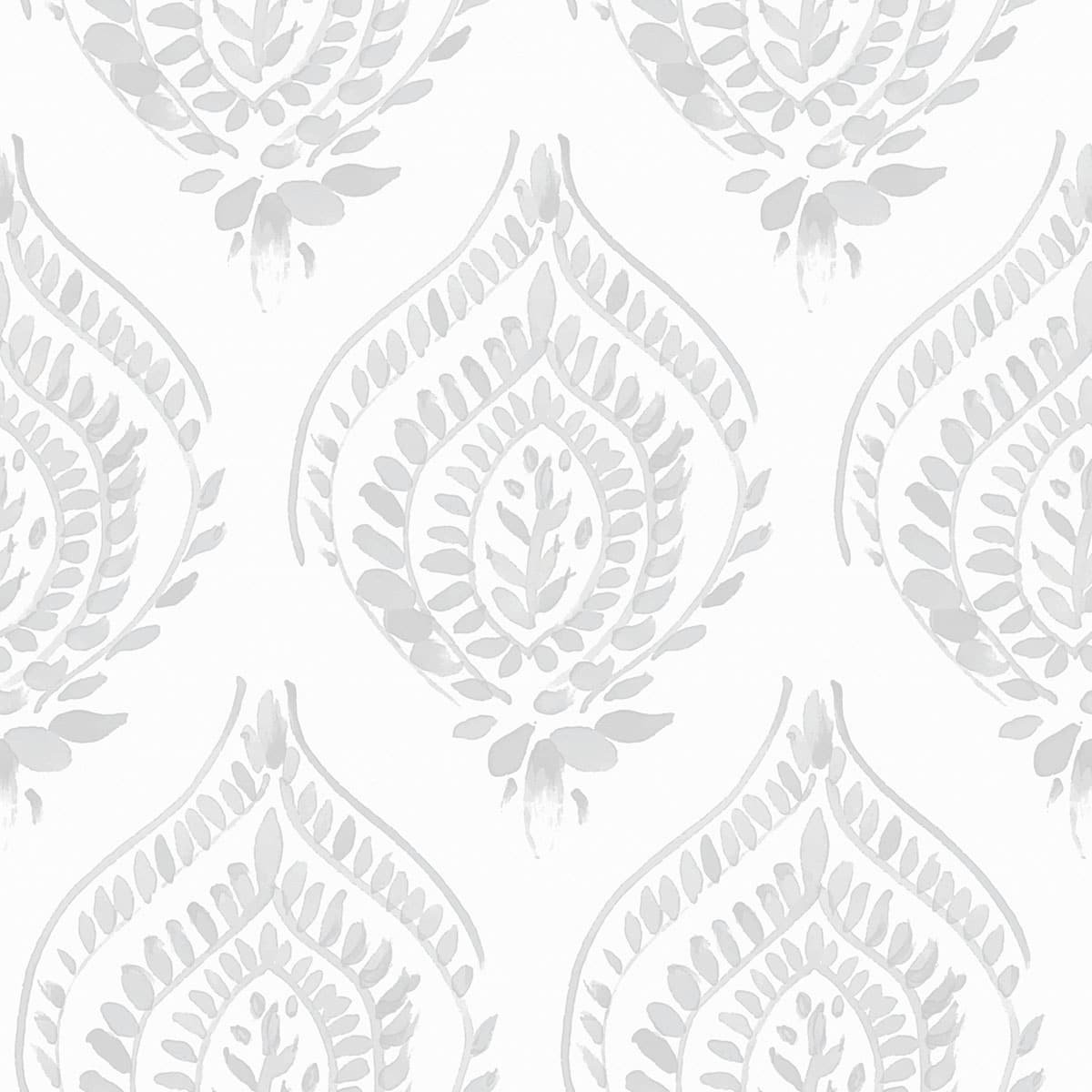 Wallpaper - Ceci Medallion - Grey