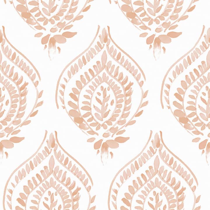 Wallpaper - Ceci Medallion - Umber