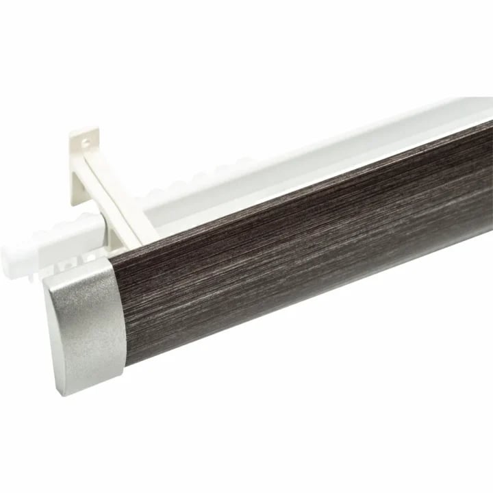 64mm Pelmet & Track - Slate