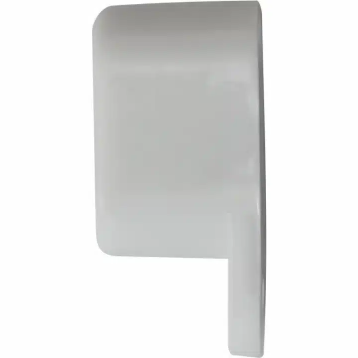 C-track Push on End Stops - White