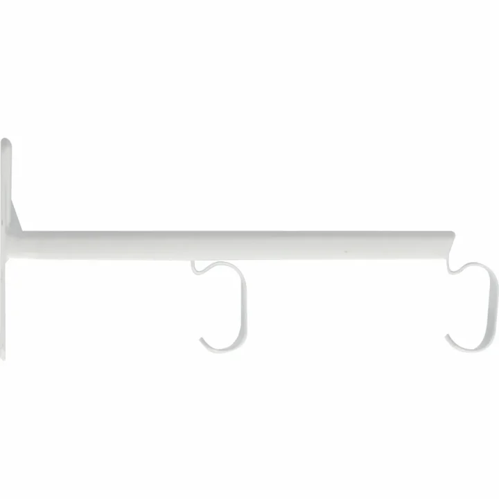 C-track Double Metal Brackets - White