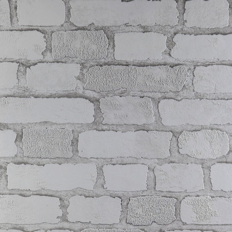 Wallpaper - Carnaby Street Brick - White