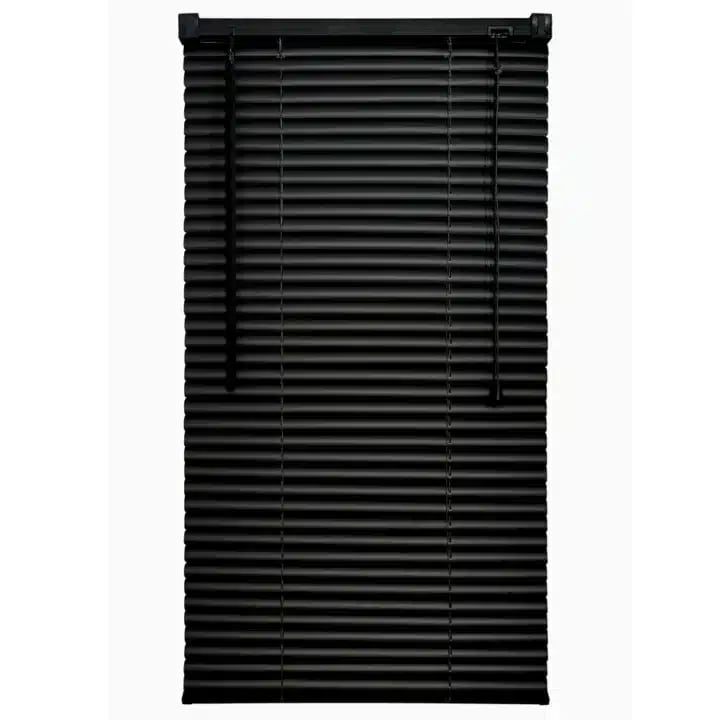 25mm PVC Venetian Blind - Black