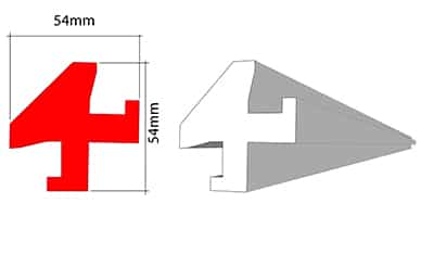 LED Ready XPS 004 Cornice - 4m Pack (2 x 2m lengths) - Image 2