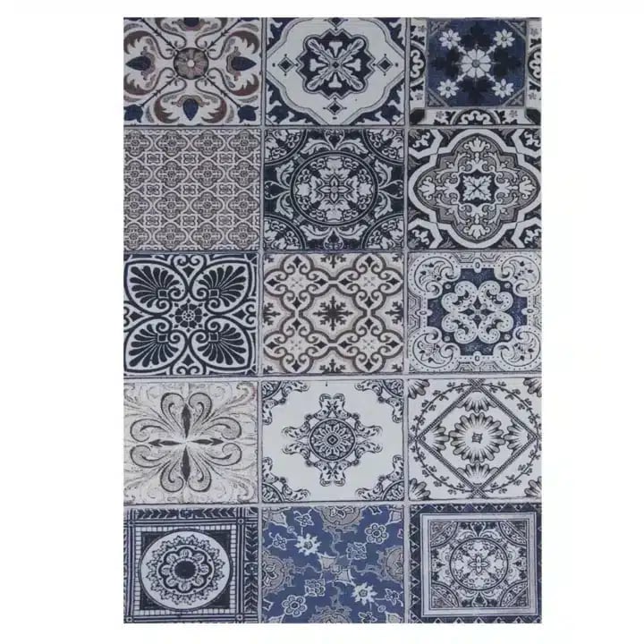 Promotions 21 Fotakis Modas Vinyl Tile Rug - SC010BFM