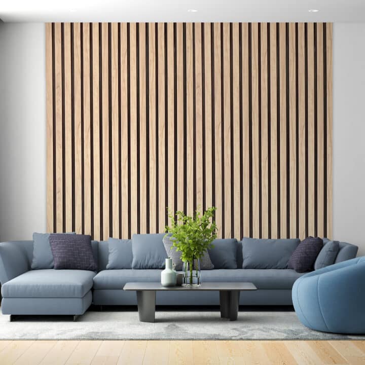 Slatted Wall Panel - Birch