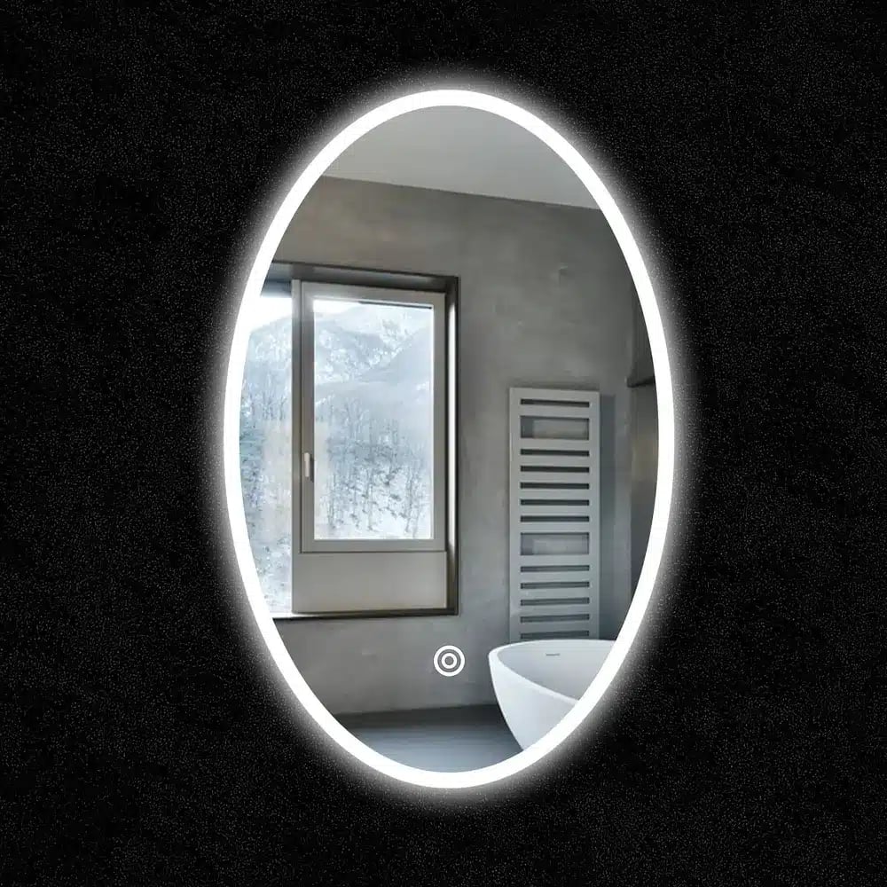 Oval LED Mirror - 600mm x 800mm