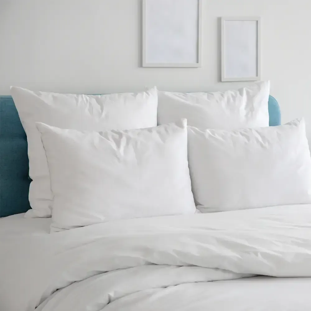 Finishing Touches SA 62 Percale Plain White Duvet Cover -80/80 Polycotton