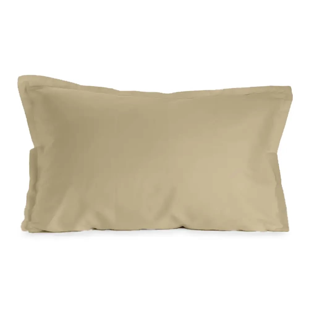 Taupe Percale oxford Pillow Case - 100% Cotton