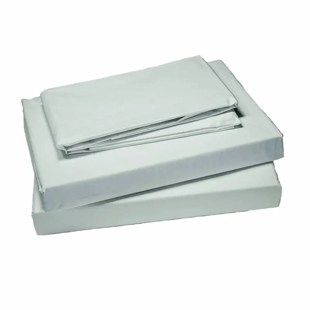 Finishing Touches SA 39 Duck Egg Oxford Duvet Cover - 100% cotton