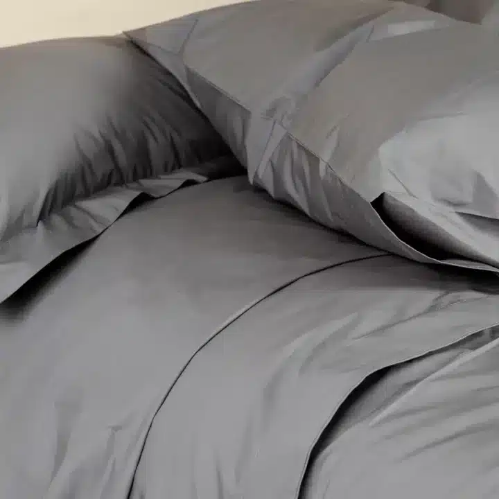 Grey Oxford Duvet Cover - 100% cotton