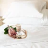 White Oxford Duvet Cover - Egyptian Cotton, 400 Thread Count