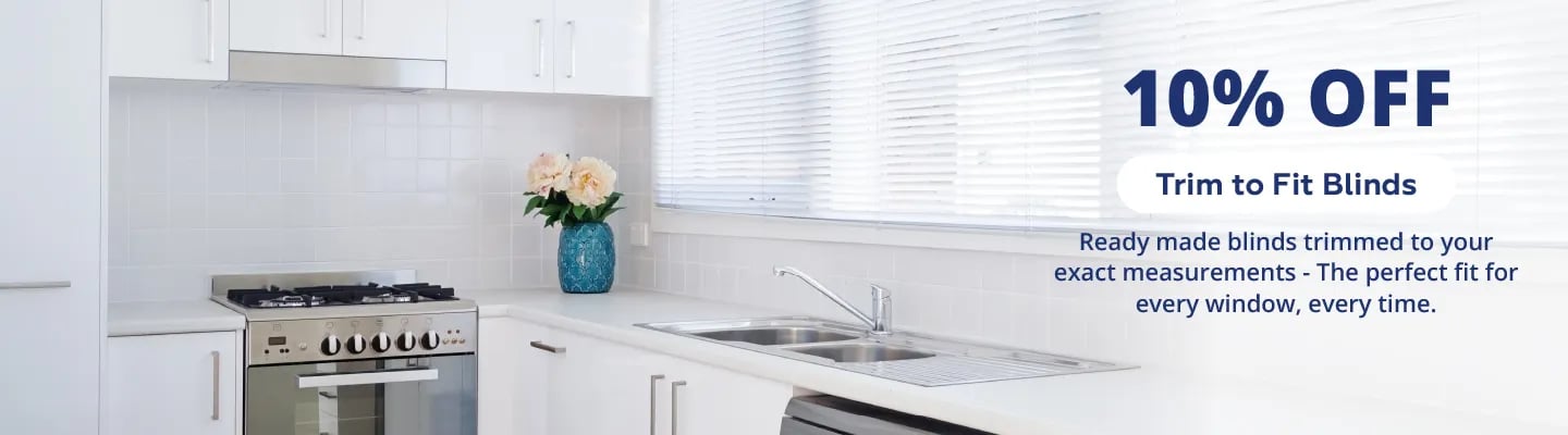 Finishing Touches - Deals - 10% Off All Trim To Fit Blinds - MAY 2026