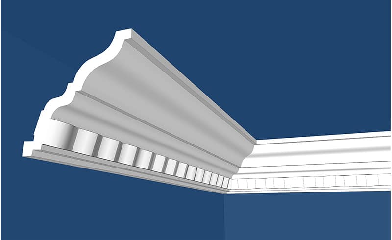 Juliet Cornice- 8m Pack (4 x 2m lengths) 1 |