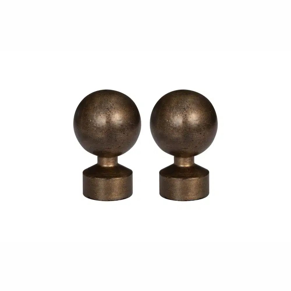 32mm Elements Ball Finial Bronze