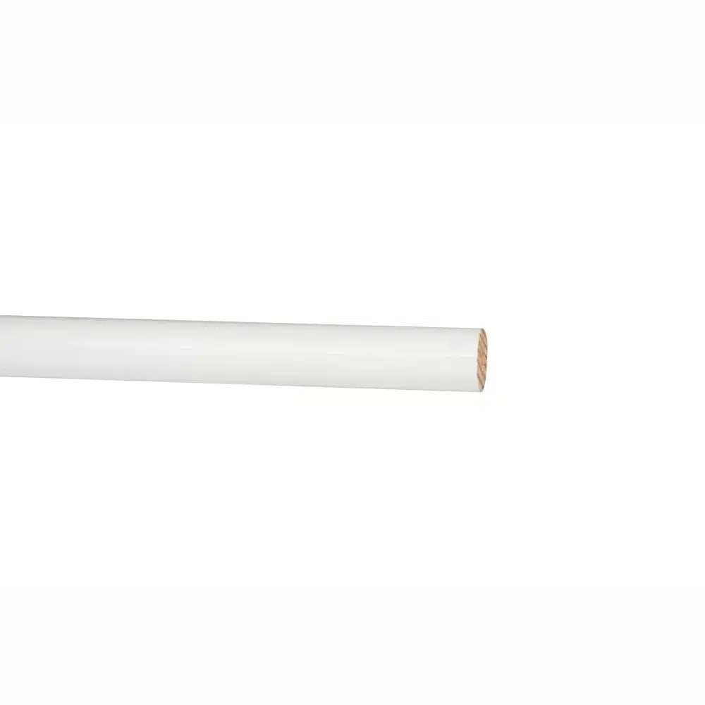 34mm Classic Pole White