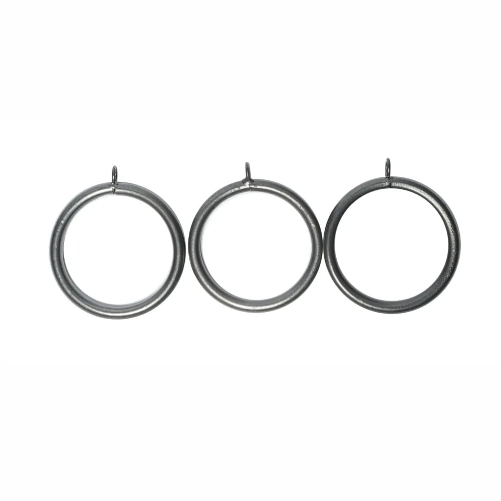 50mm Curtain Rings - Gun Metal