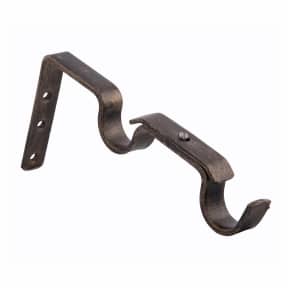 32mm Elements Wall Brackets Double Bronze