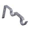 Double Wall Bracket Silver