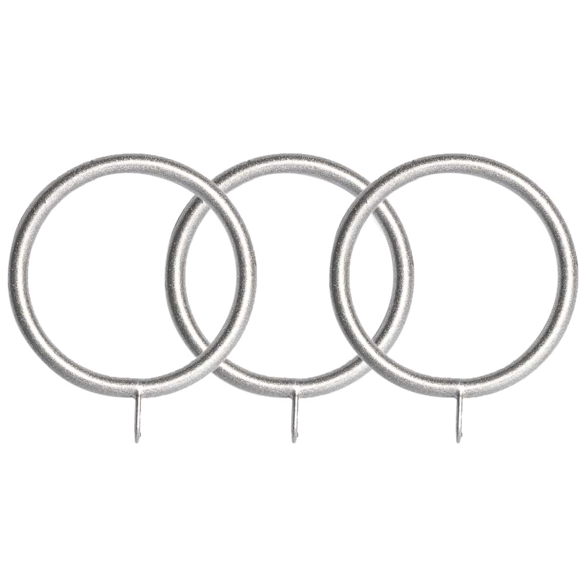 32mm Elements Curtain Rings 50mm Black - Image 2