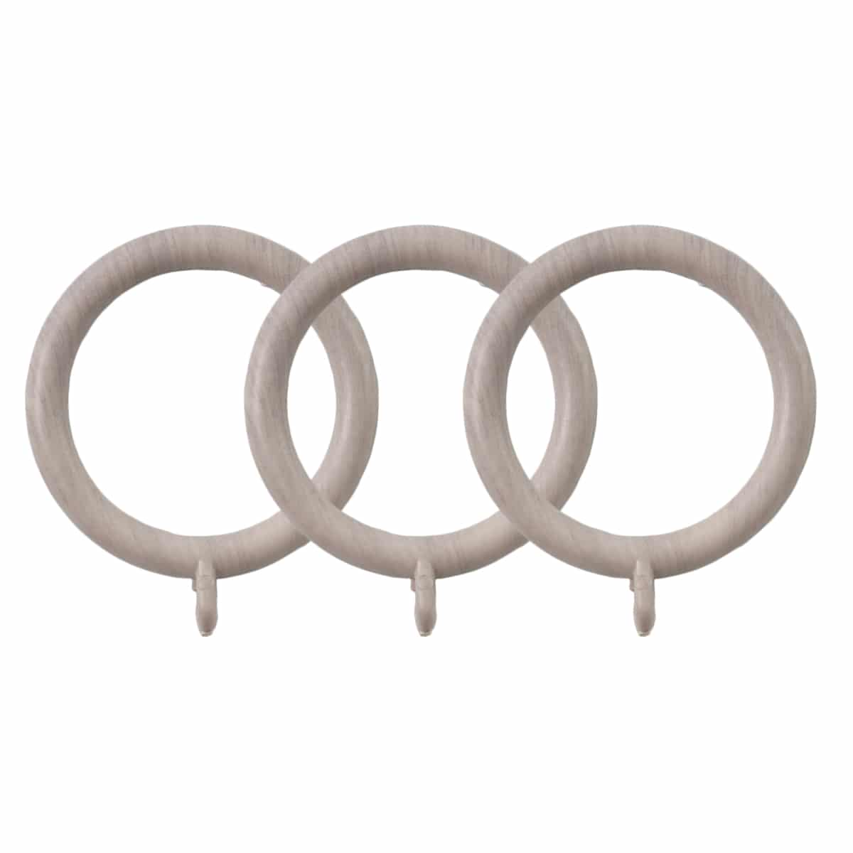 34mm Designer Curtain Rings - Sea Mist