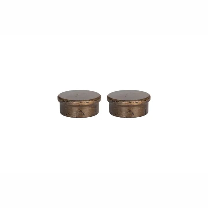 32mm Elements Stopper Finial Bronze