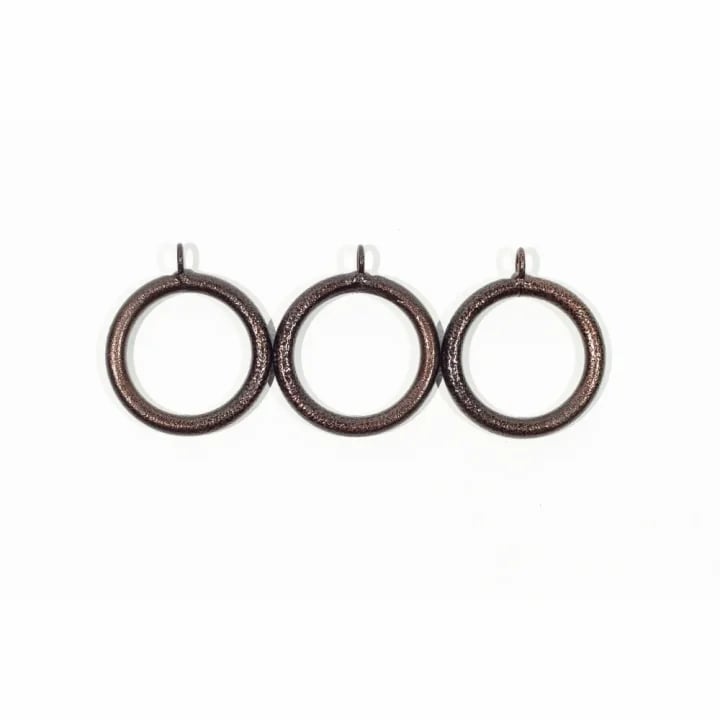 22mm Chariot Curtain Rings - Copper