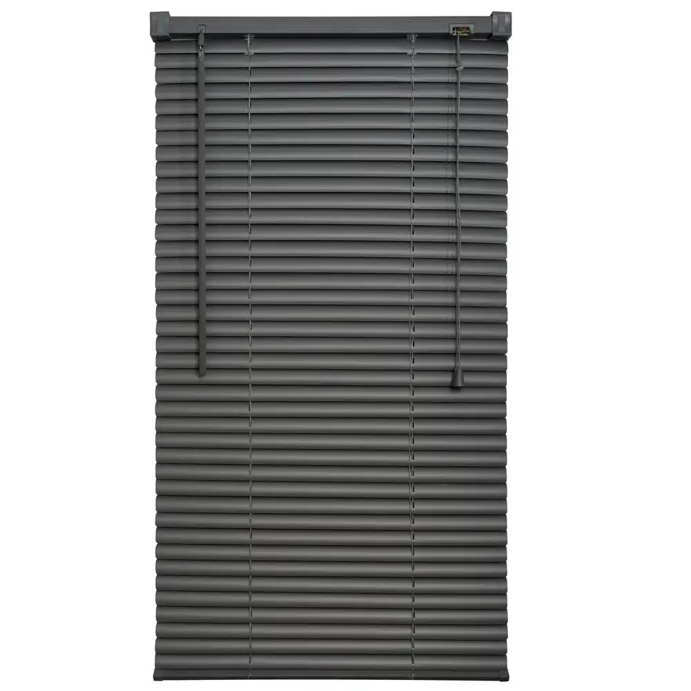 25mm PVC Venetian Blind - Dark Grey 1 25mm PVC Venetian Blind - Dark Grey