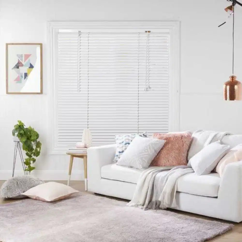 25mm PVC Venetian Blind - White - Image 6