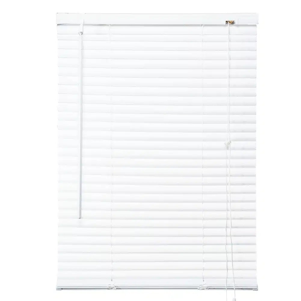 25mm PVC Venetian Blind - White